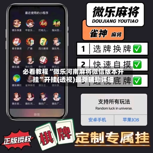 必看教程“微乐河南麻将微信版本开挂”开挂(透视)最新辅助详细-第2张图片