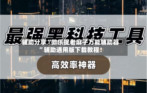 辅助分享“微乐捉老麻子万能辅助器”辅助通用版下载教程！-第2张图片