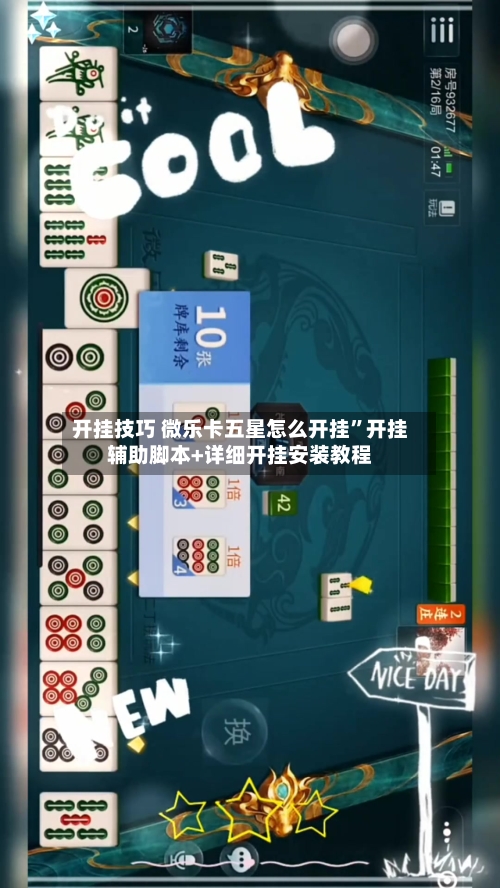 开挂技巧 微乐卡五星怎么开挂	”开挂辅助脚本+详细开挂安装教程-第3张图片