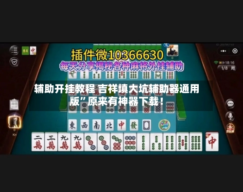 辅助开挂教程 吉祥填大坑辅助器通用版”原来有神器下载！-第2张图片