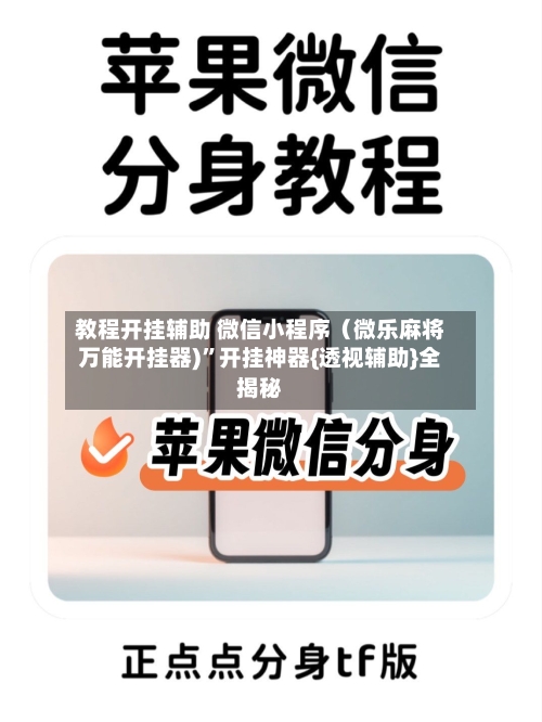 教程开挂辅助 微信小程序（微乐麻将万能开挂器)	”开挂神器{透视辅助}全揭秘-第2张图片