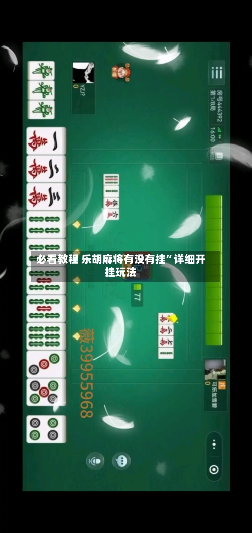 必看教程 乐胡麻将有没有挂”详细开挂玩法-第3张图片