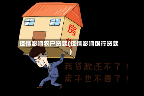 疫情影响农户贷款(疫情影响银行贷款)