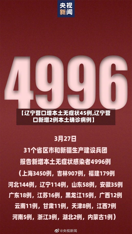 【辽宁营口增本土无症状45例,辽宁营口新增2例本土确诊病例】
