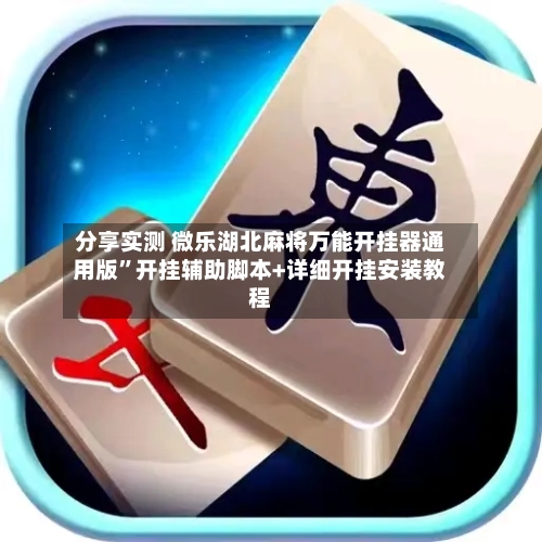 分享实测 微乐湖北麻将万能开挂器通用版”开挂辅助脚本+详细开挂安装教程-第3张图片