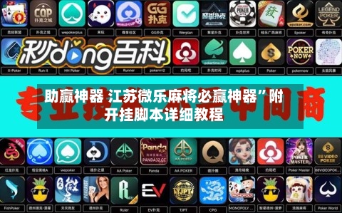 助赢神器 江苏微乐麻将必赢神器”附开挂脚本详细教程-第3张图片