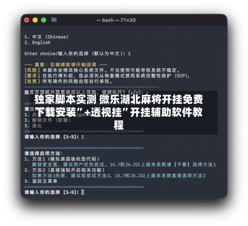 独家脚本实测 微乐湖北麻将开挂免费下载安装”+透视挂	”开挂辅助软件教程-第2张图片