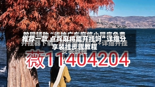 推荐一款 点兵麻将能开挂吗”详细分享装挂步骤教程-第3张图片