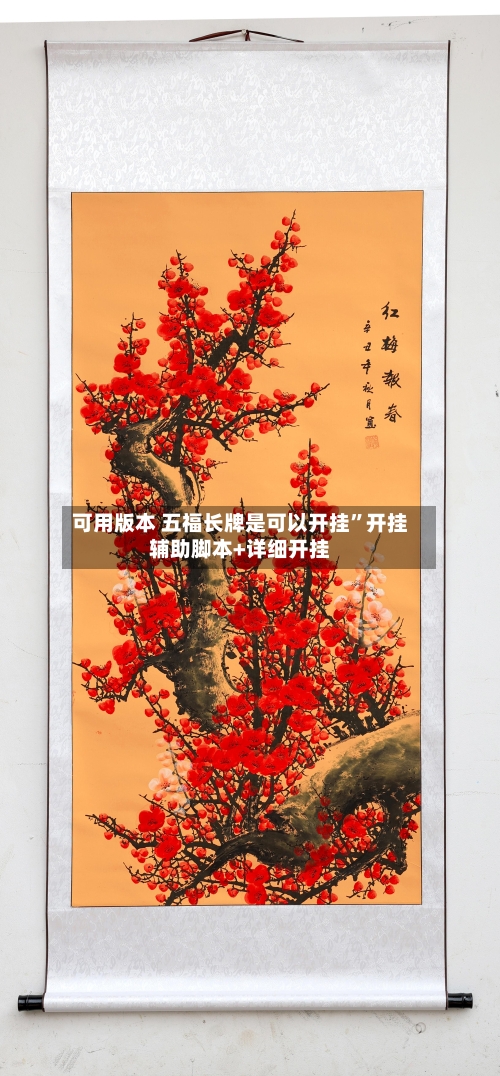 可用版本 五福长牌是可以开挂”开挂辅助脚本+详细开挂-第2张图片