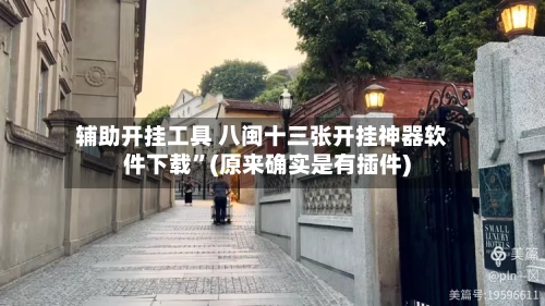辅助开挂工具 八闽十三张开挂神器软件下载”(原来确实是有插件)-第2张图片