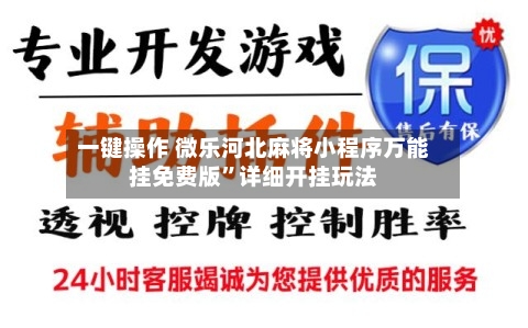 一键操作 微乐河北麻将小程序万能挂免费版”详细开挂玩法-第3张图片
