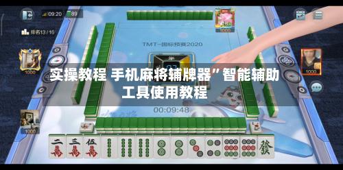 实操教程 手机麻将辅牌器	”智能辅助工具使用教程-第2张图片