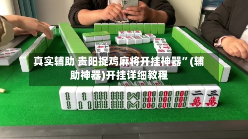 真实辅助 贵阳捉鸡麻将开挂神器”(辅助神器)开挂详细教程-第3张图片
