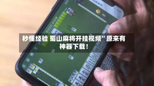 秒懂经验 蜀山麻将开挂视频	”原来有神器下载！-第3张图片