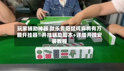 玩家辅助神器 微乐贵阳捉鸡麻将有万能开挂器”开挂辅助脚本+详细开挂安装教程-第3张图片