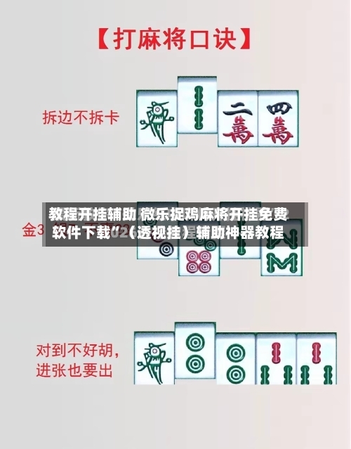 教程开挂辅助 微乐捉鸡麻将开挂免费软件下载”（透视挂）辅助神器教程-第3张图片