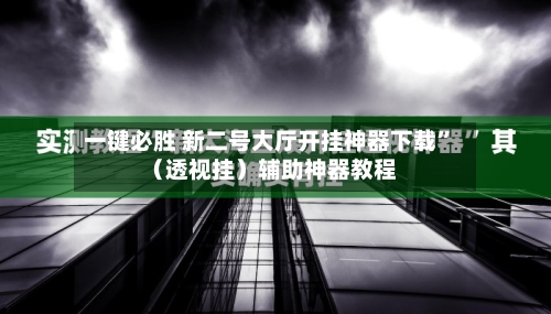 一键必胜 新二号大厅开挂神器下载”（透视挂）辅助神器教程-第3张图片
