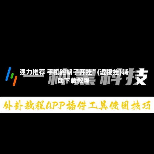 强力推荐 手机跑胡子开挂”(透视挂)辅助下载教程