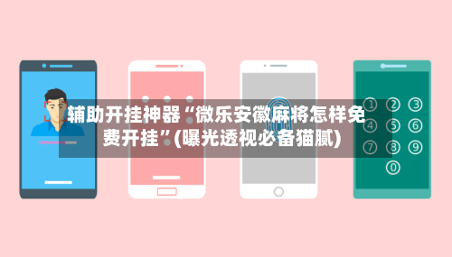 辅助开挂神器“微乐安徽麻将怎样免费开挂”(曝光透视必备猫腻)