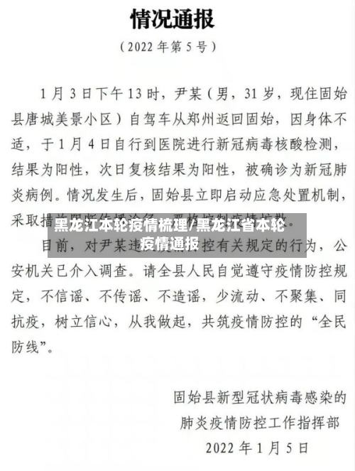黑龙江本轮疫情梳理/黑龙江省本轮疫情通报-第2张图片