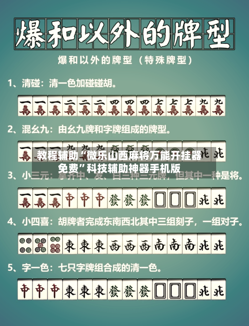 教程辅助“微乐山西麻将万能开挂器免费”科技辅助神器手机版-第2张图片