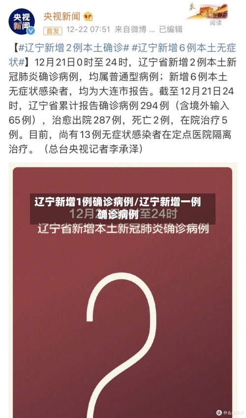 辽宁新增1例确诊病例/辽宁新增一例确诊病例-第3张图片