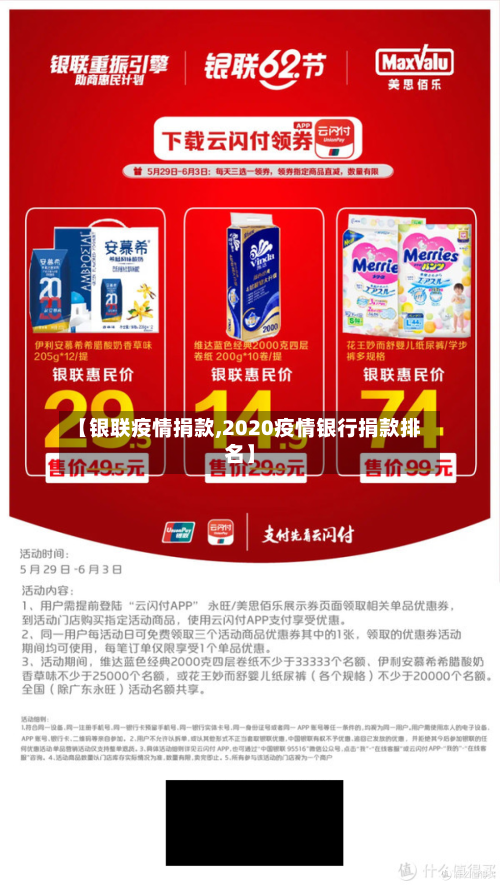 【银联疫情捐款,2020疫情银行捐款排名】