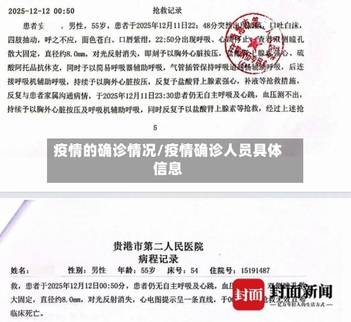 疫情的确诊情况/疫情确诊人员具体信息-第3张图片
