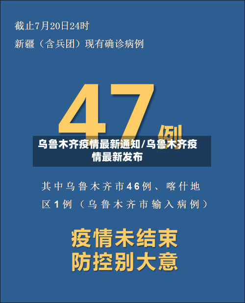 乌鲁木齐疫情最新通知/乌鲁木齐疫情最新发布