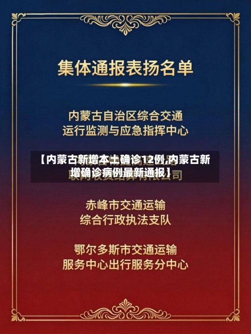 【内蒙古新增本土确诊12例,内蒙古新增确诊病例最新通报】