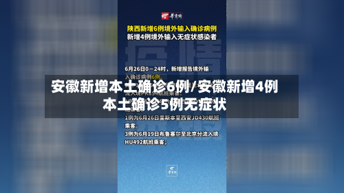 安徽新增本土确诊6例/安徽新增4例本土确诊5例无症状-第3张图片