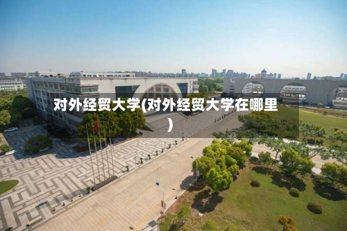 对外经贸大学(对外经贸大学在哪里)