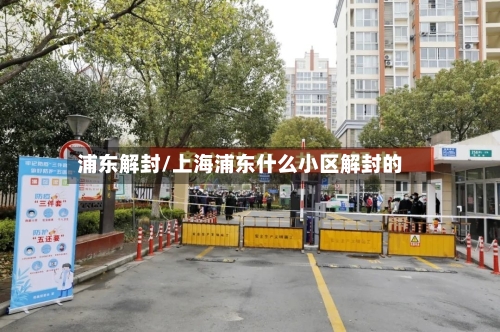 浦东解封/上海浦东什么小区解封的-第2张图片