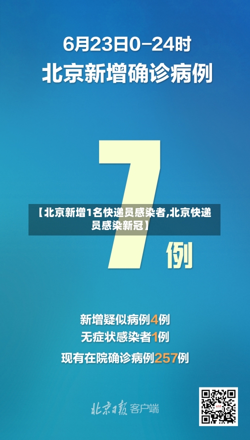 【北京新增1名快递员感染者,北京快递员感染新冠】