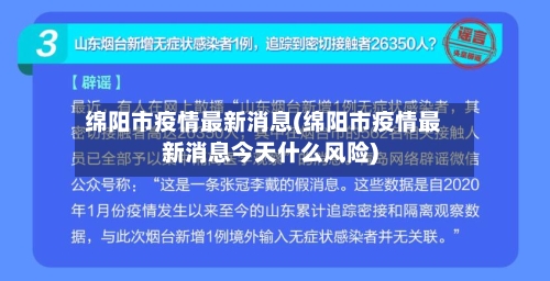 绵阳市疫情最新消息(绵阳市疫情最新消息今天什么风险)-第2张图片