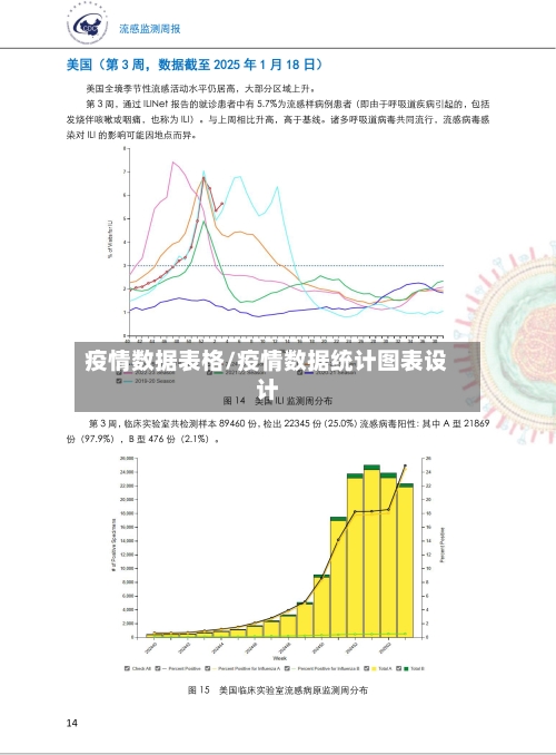 疫情数据表格/疫情数据统计图表设计