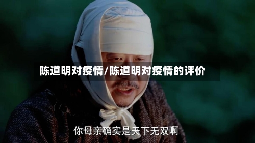 陈道明对疫情/陈道明对疫情的评价-第2张图片