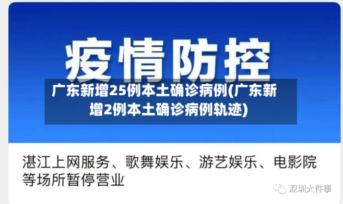 广东新增25例本土确诊病例(广东新增2例本土确诊病例轨迹)-第3张图片