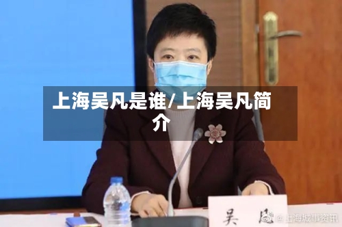 上海吴凡是谁/上海吴凡简介-第2张图片