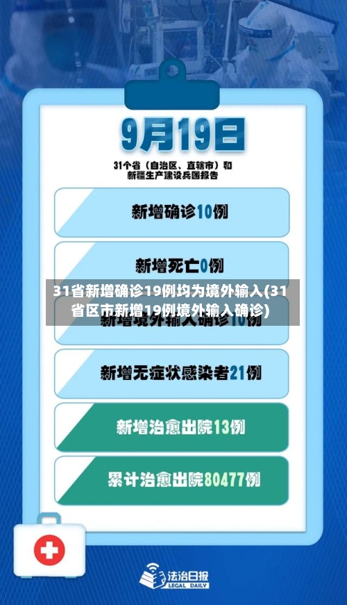 31省新增确诊19例均为境外输入(31省区市新增19例境外输入确诊)-第3张图片