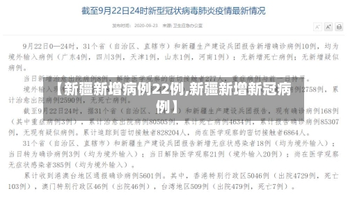 【新疆新增病例22例,新疆新增新冠病例】