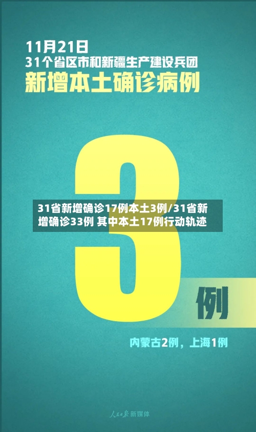 31省新增确诊17例本土3例/31省新增确诊33例 其中本土17例行动轨迹-第2张图片