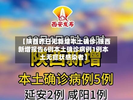 【陕西昨日无新增本土确诊,陕西新增报告6例本土确诊病例1例本土无症状感染者】-第2张图片