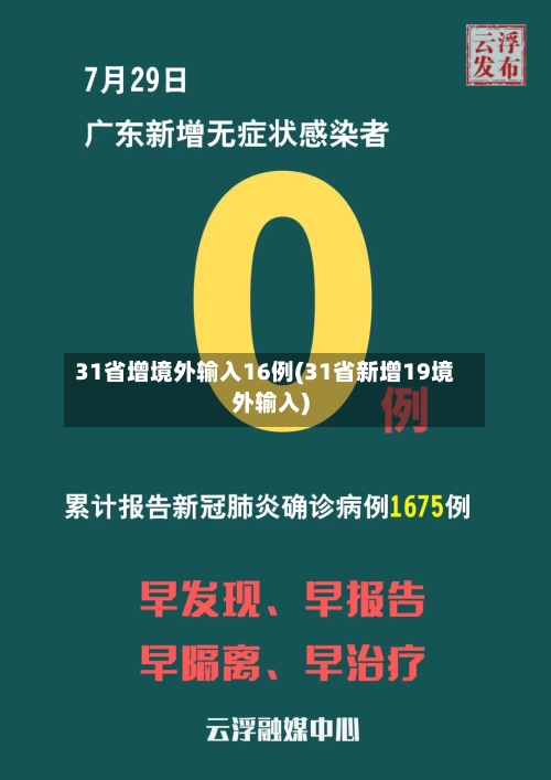 31省增境外输入16例(31省新增19境外输入)