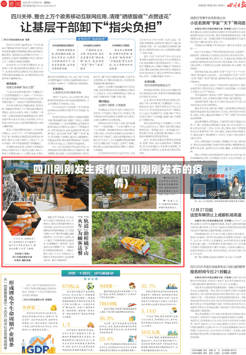 四川刚刚发生疫情(四川刚刚发布的疫情)