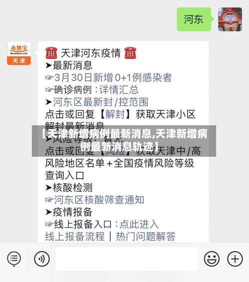 【天津新增病例最新消息,天津新增病例最新消息轨迹】-第3张图片
