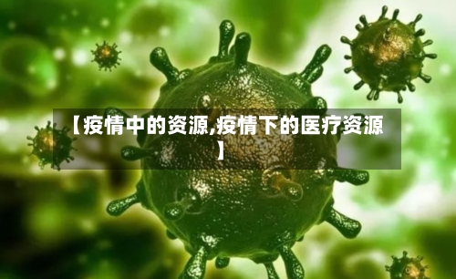 【疫情中的资源,疫情下的医疗资源】-第2张图片