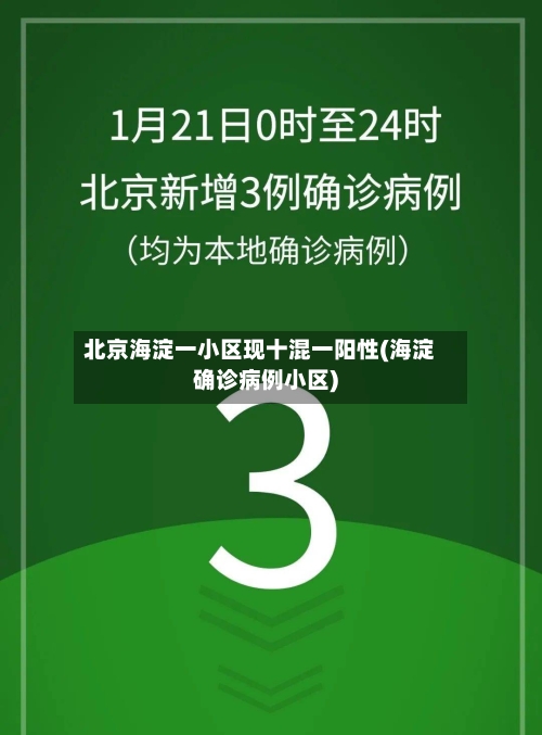 北京海淀一小区现十混一阳性(海淀确诊病例小区)