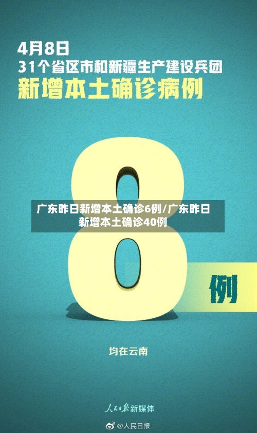 广东昨日新增本土确诊6例/广东昨日新增本土确诊40例