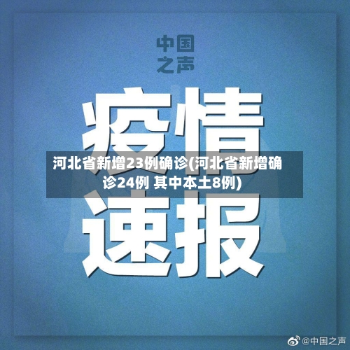 河北省新增23例确诊(河北省新增确诊24例 其中本土8例)-第2张图片